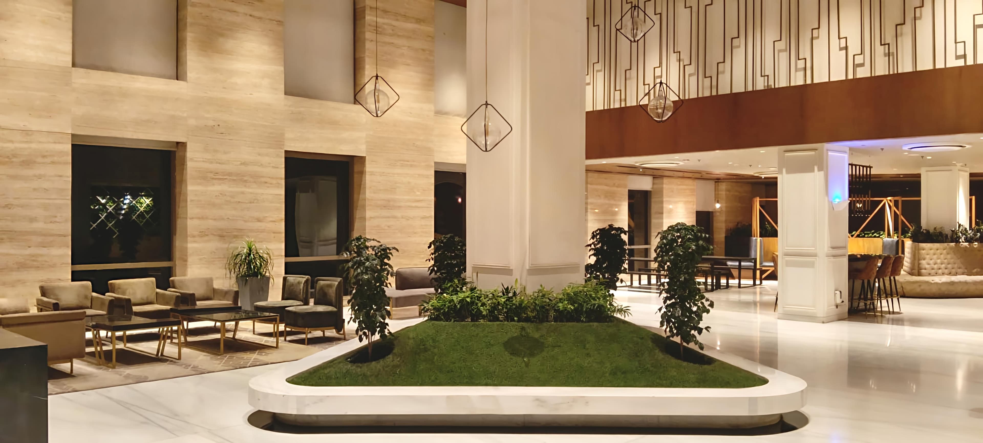 AP Consultancy reception and central lounge area